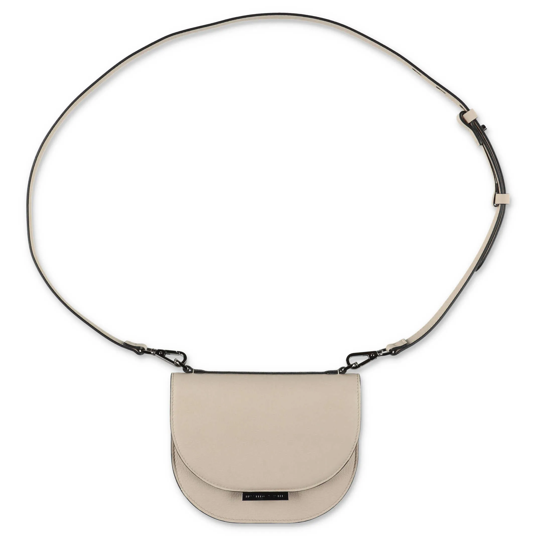 Brunello Cucinelli Kids Logo Plaque Detail Crossbody Bag