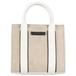 Brunello Cucinelli Kids Two-Tone Zipped Tote Bag