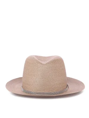 Brunello Cucinelli Kids Woven Hat