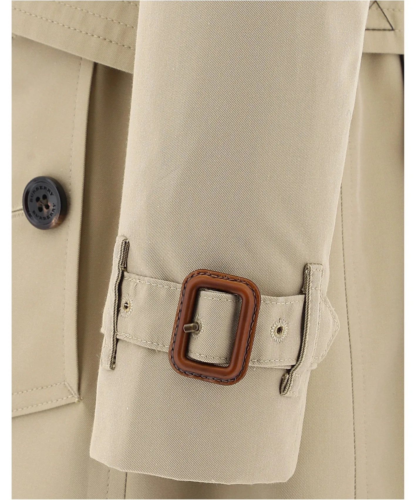 Burberry Kids Belted Gabardine Trench Coat