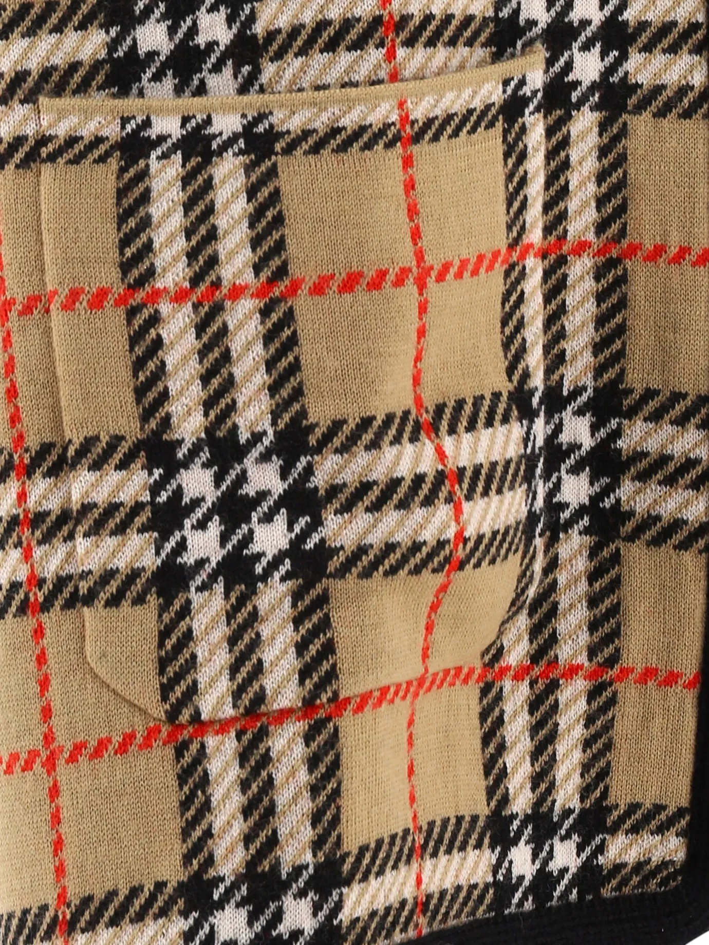 Burberry Kids Check Hooded Cape