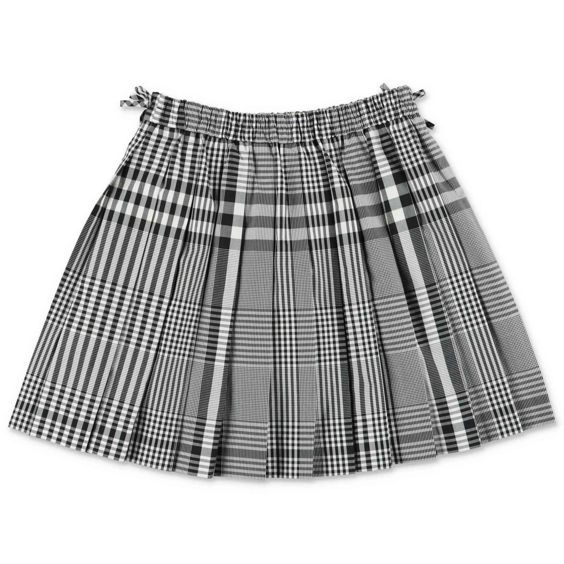 Burberry Kids Check Pleated Skirt