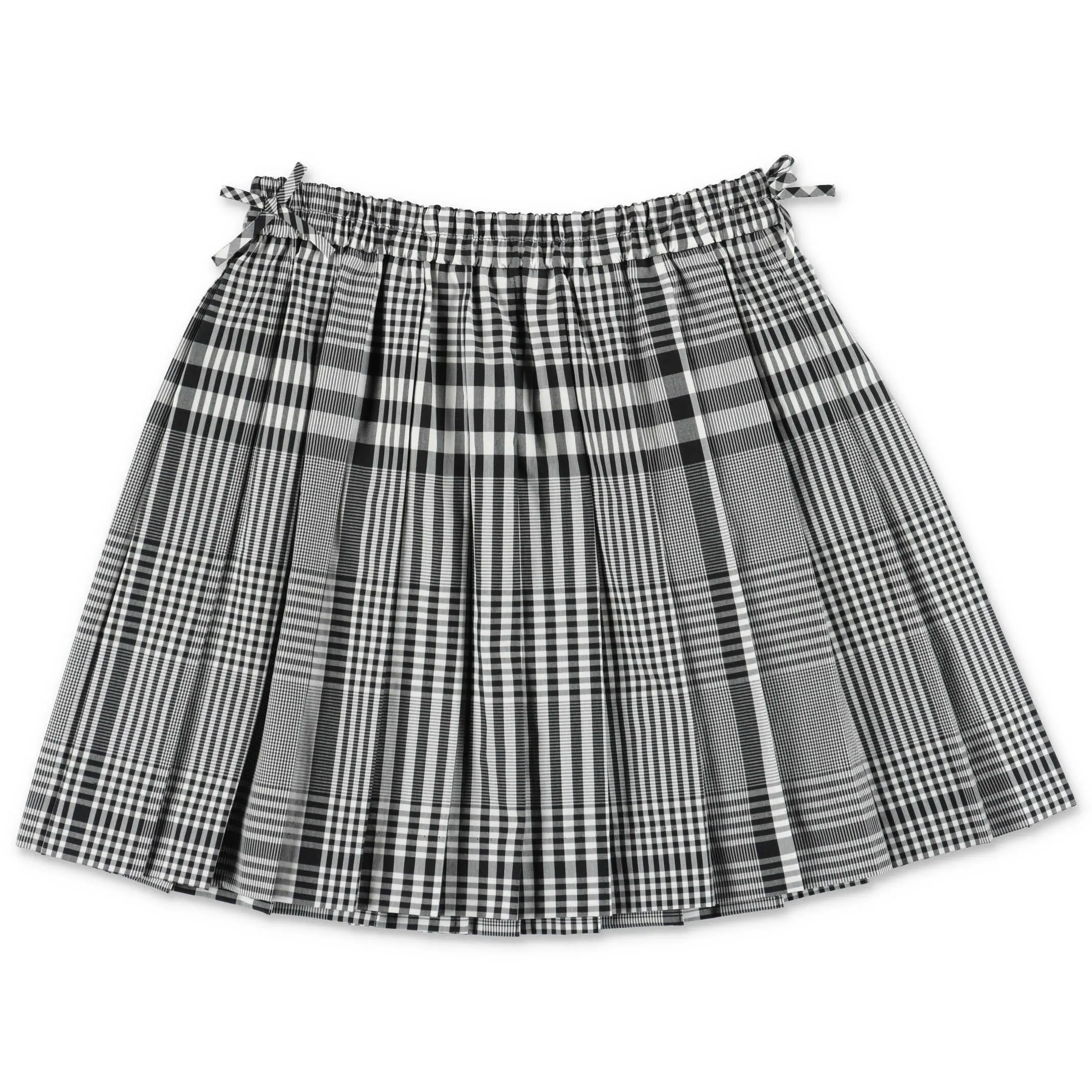 Burberry Kids Check Pleated Skirt