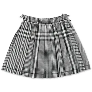 Burberry Kids Check Pleated Skirt