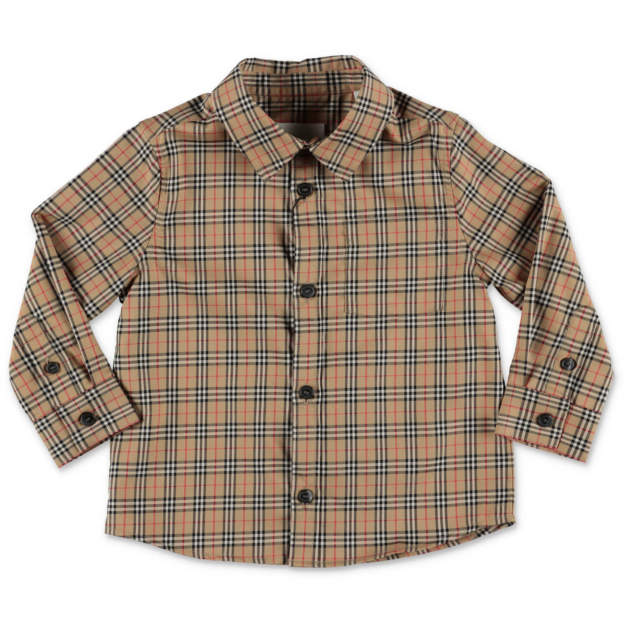 Burberry Kids Check Print Shirt
