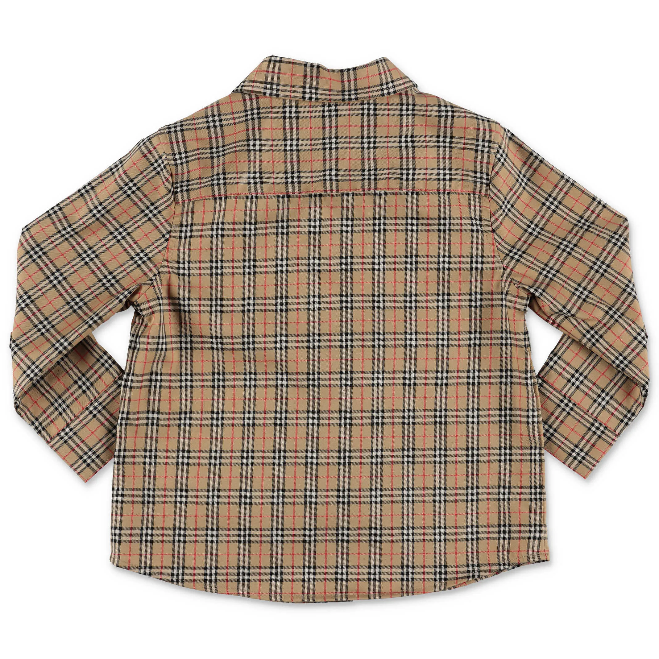 Burberry Kids Check Print Shirt