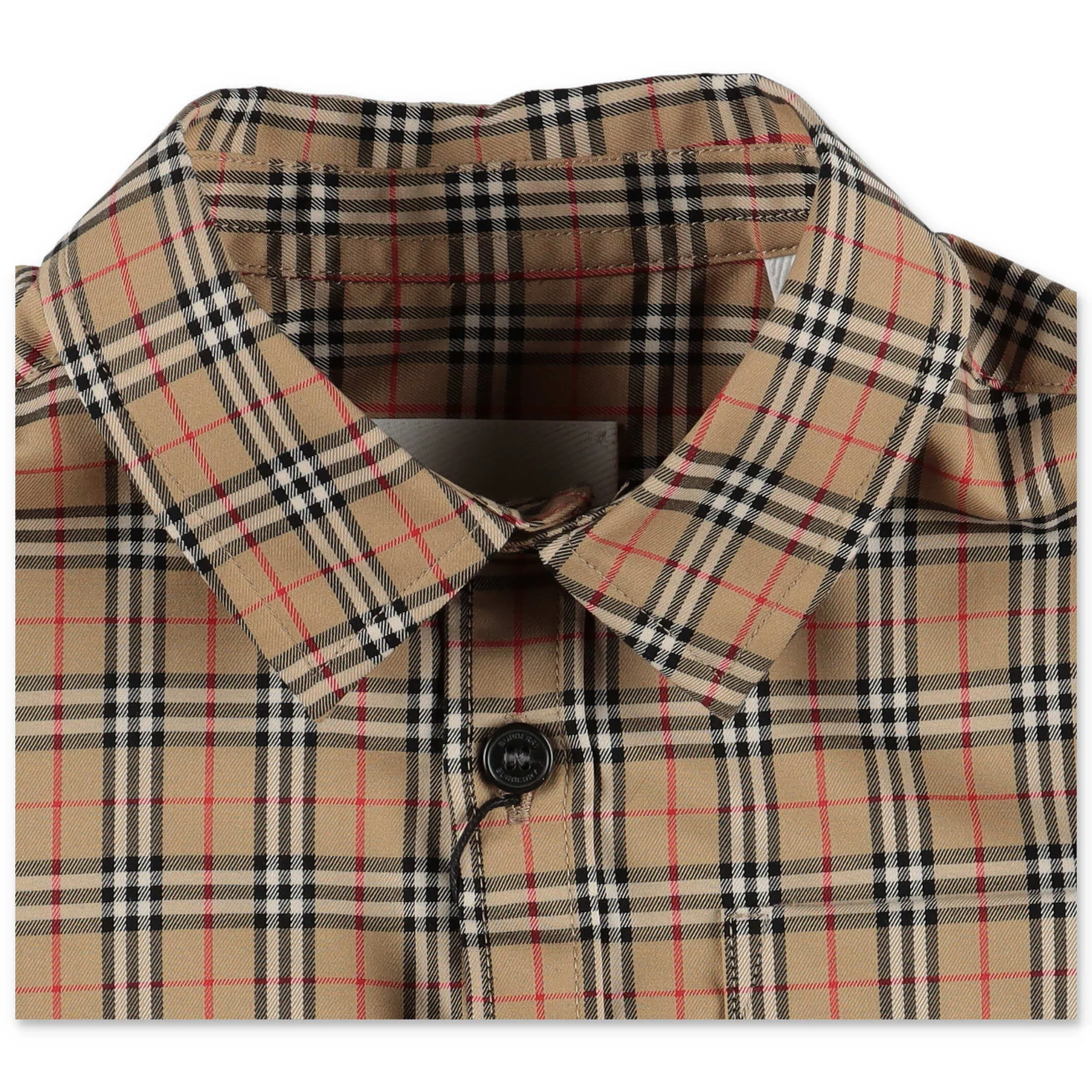 Burberry Kids Check Print Shirt
