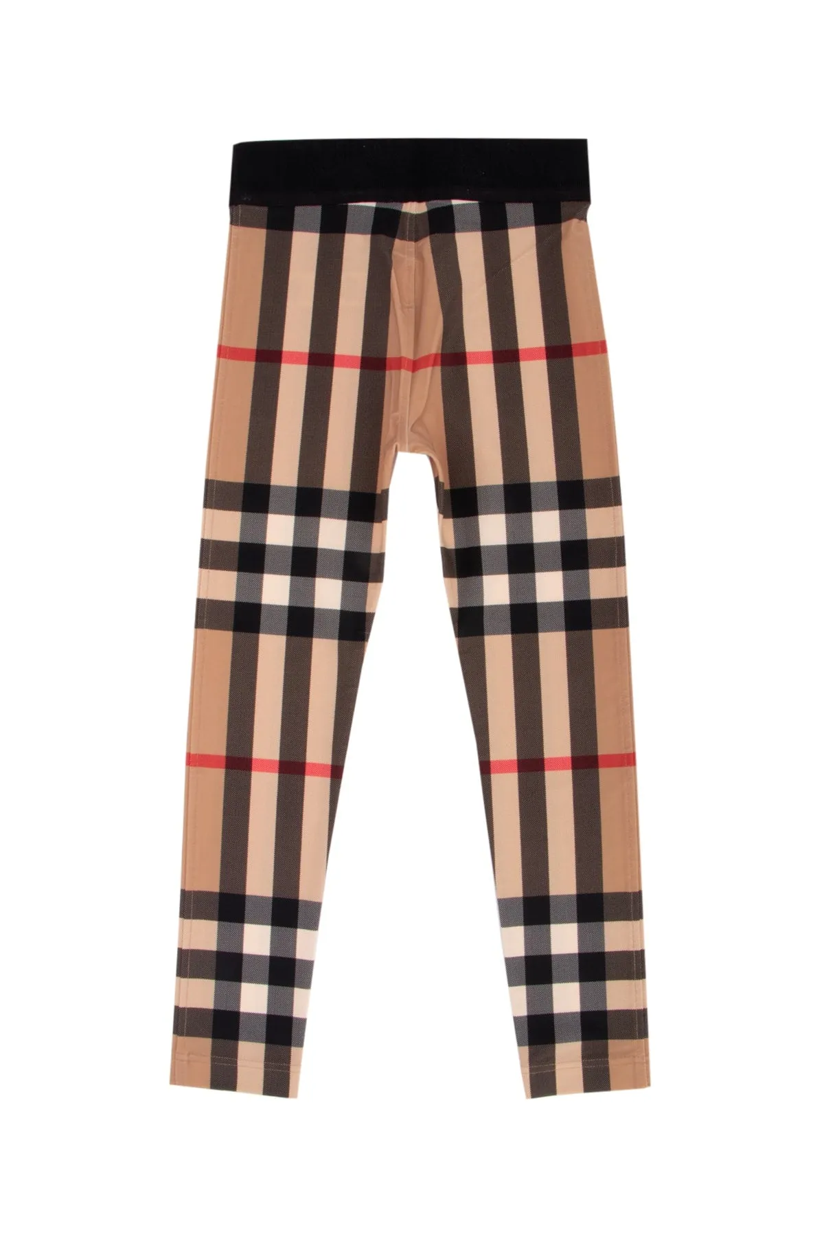 Burberry Kids Checked Print Leggings
