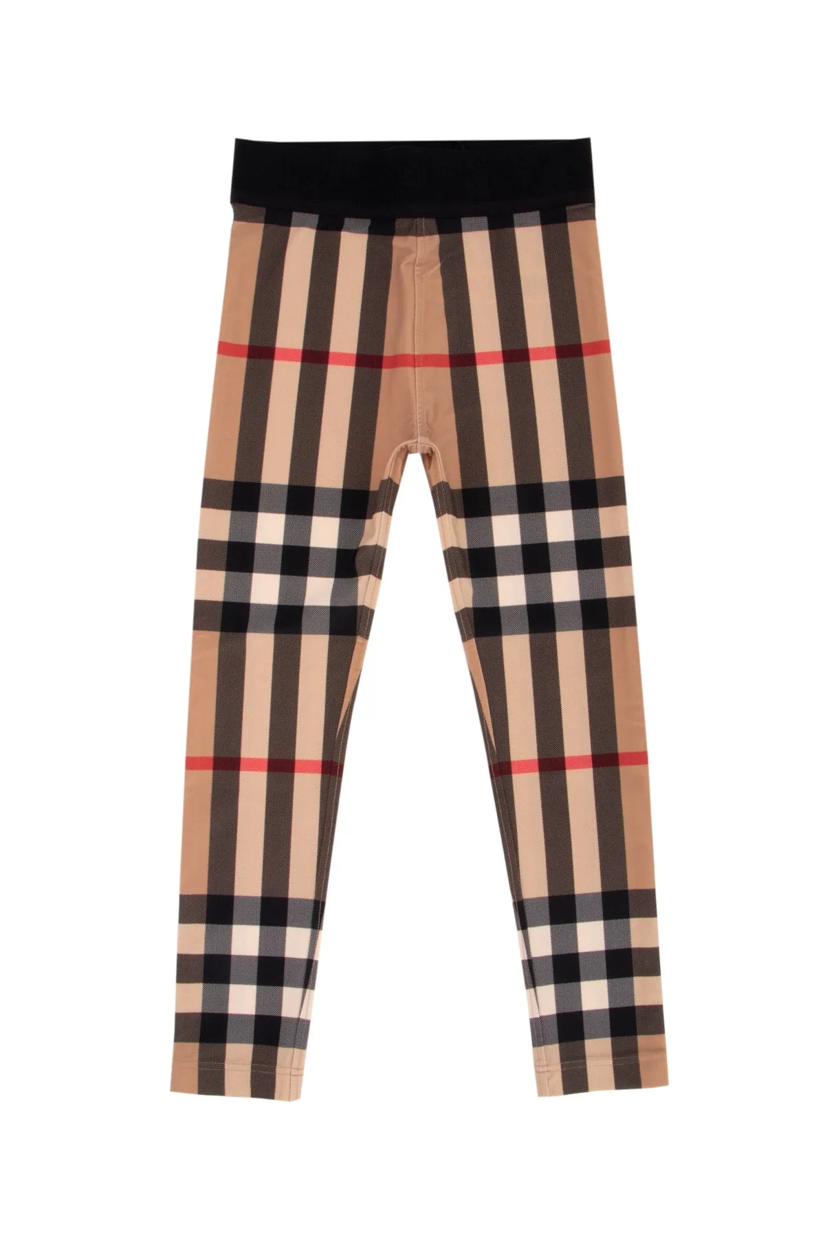 Burberry Kids Checked Print Leggings
