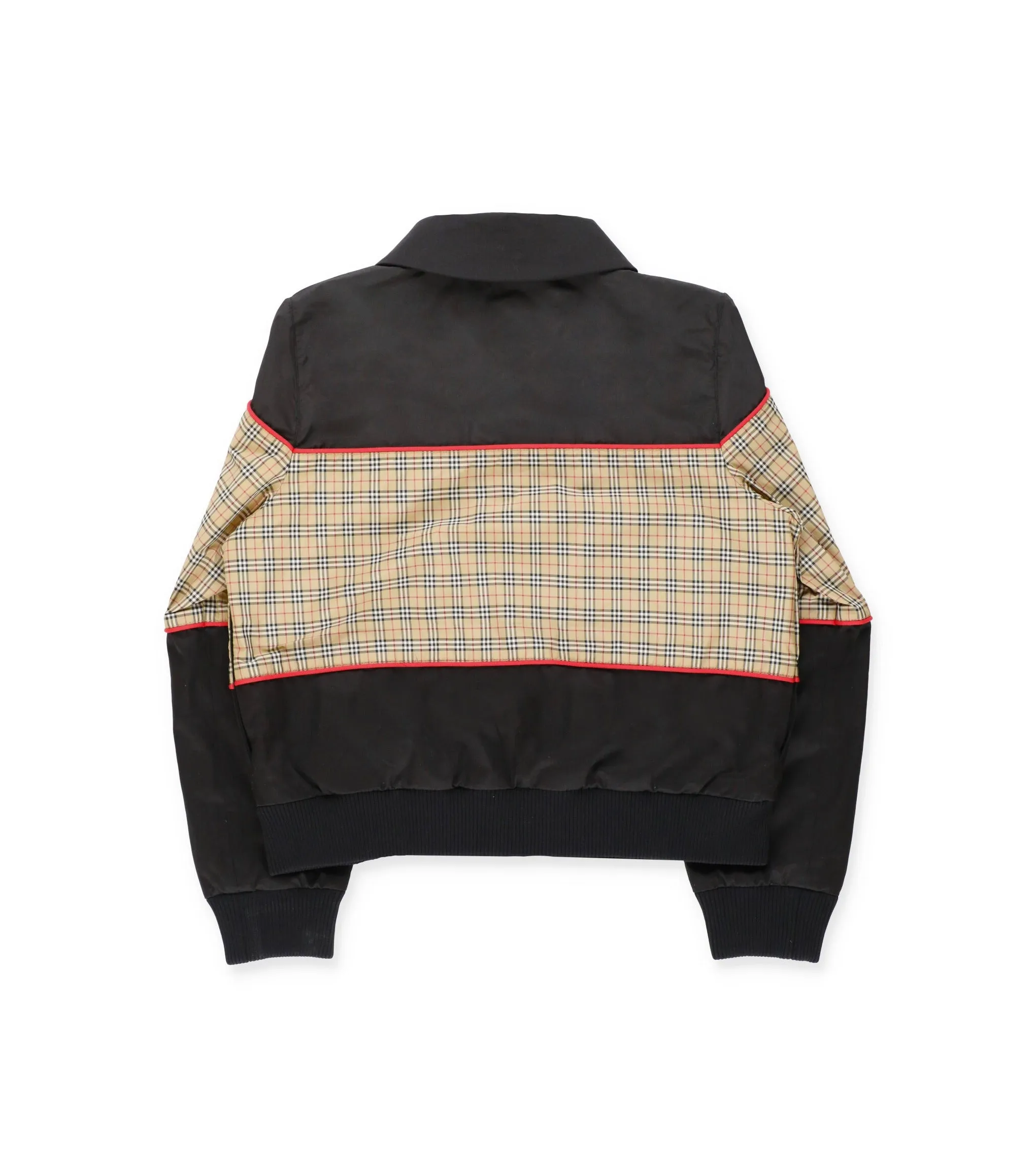 Burberry Kids Checked Zipped Jacket