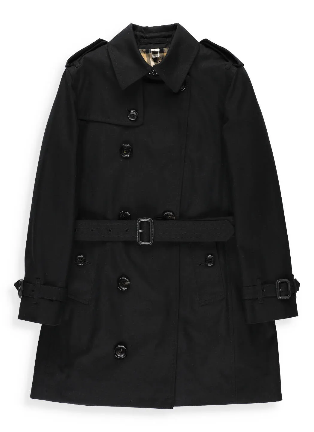 Burberry Kids Double Breasted Trench Coat