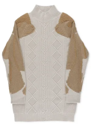 Burberry Kids High-Neck Knit Dress