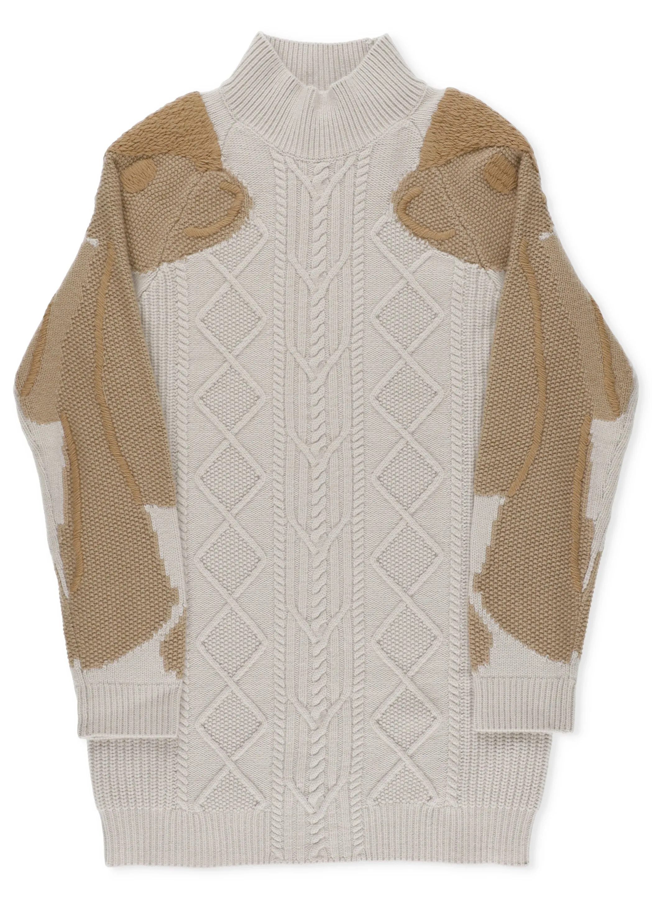 Burberry Kids High-Neck Knit Dress