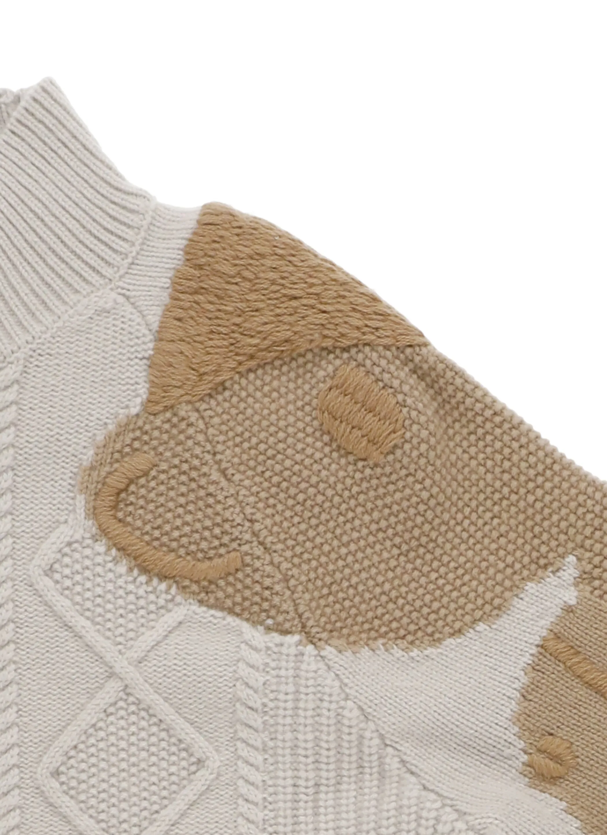 Burberry Kids High-Neck Knit Dress