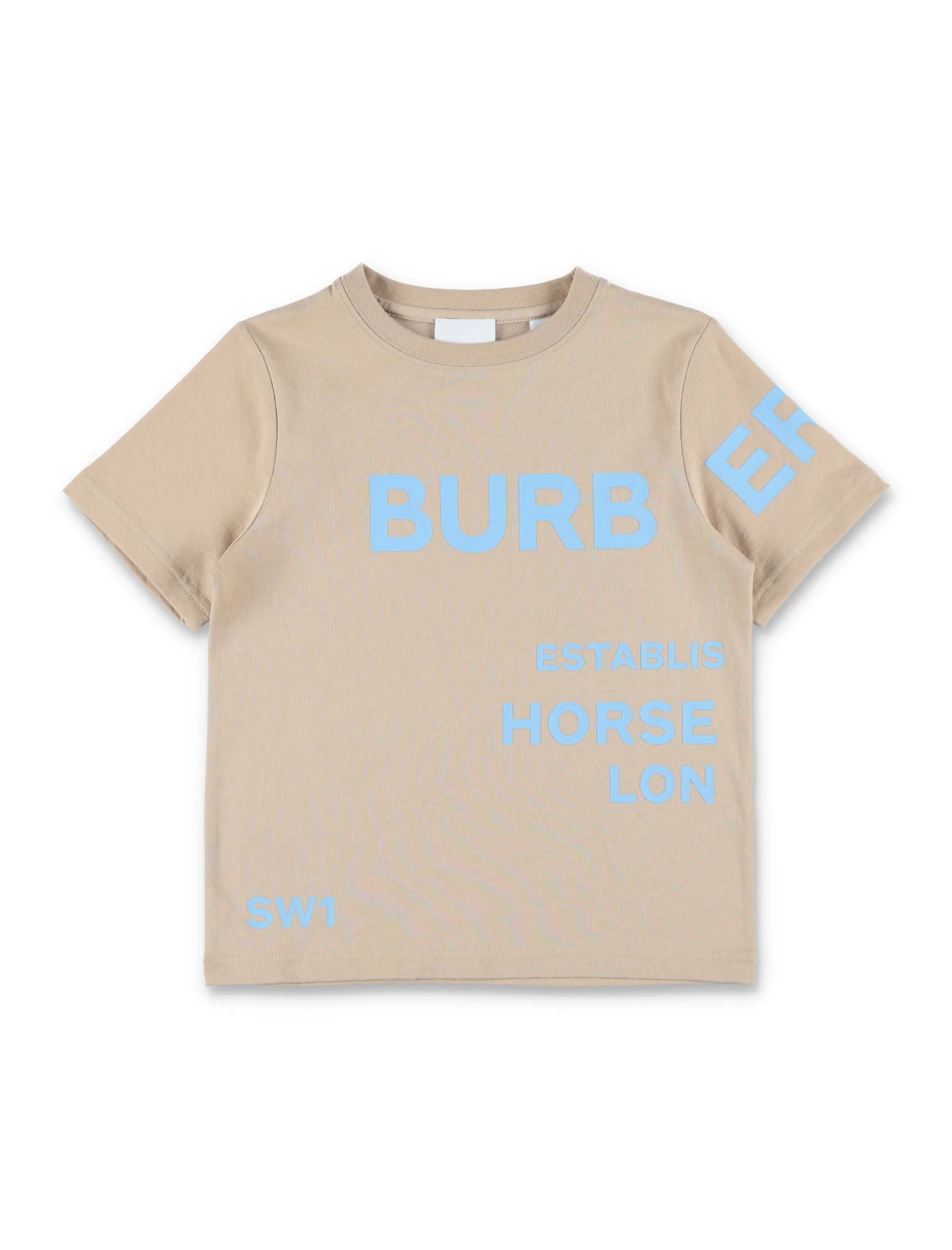 Burberry Kids Horseferry Print Crewneck T-Shirt