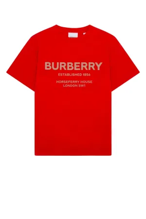 Burberry Kids Horseferry Print Crewneck T-Shirt