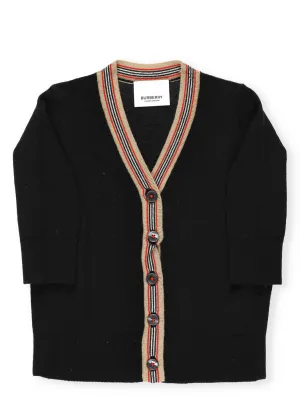 Burberry Kids Icon Stripe Cardigan