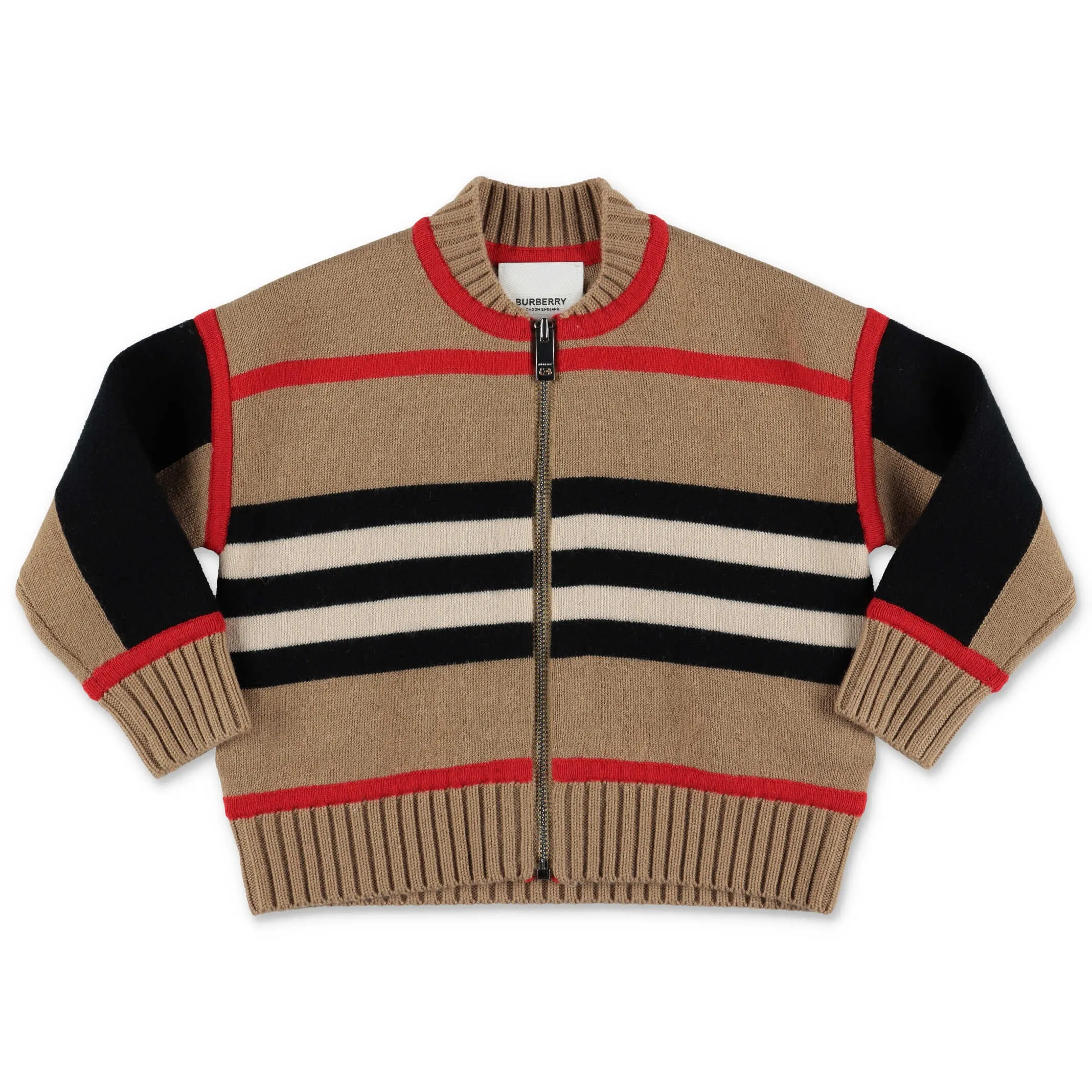 Burberry Kids Icon Stripe Cardigan