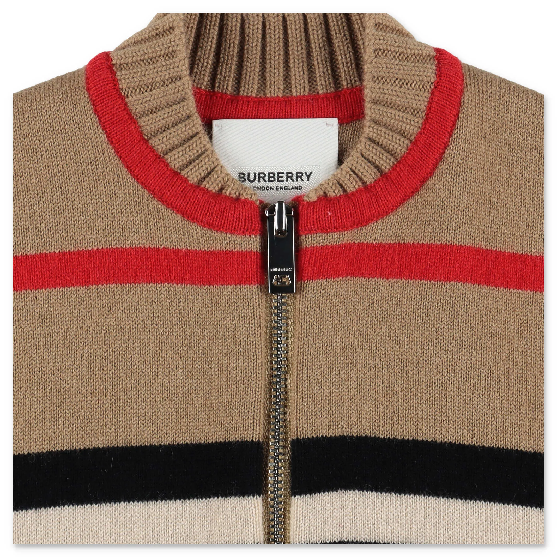 Burberry Kids Icon Stripe Cardigan
