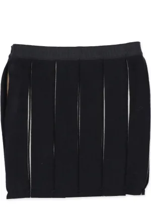 Burberry Kids Icon Stripe Pleated Skirt