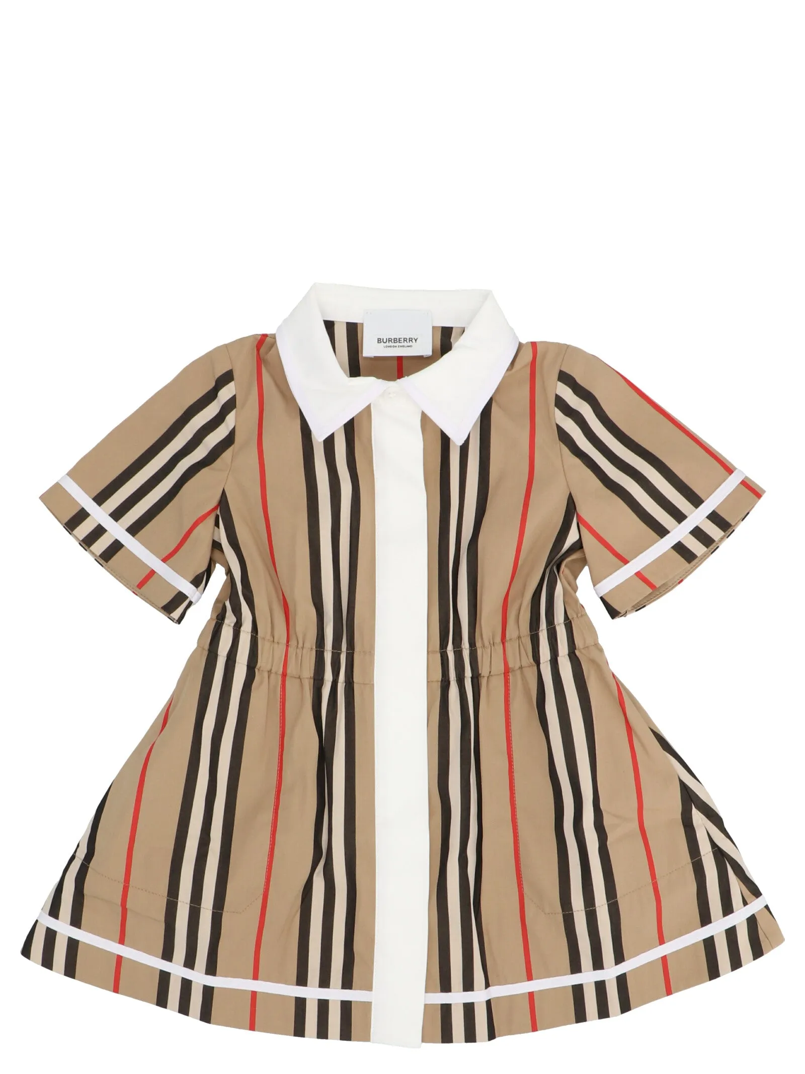 Burberry Kids Icon Stripe Shirt Dress
