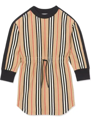 Burberry Kids Icon Stripe Sweater Dress