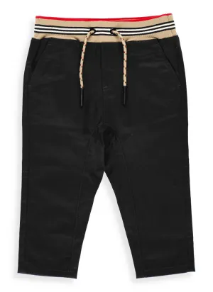 Burberry Kids Icon Stripe Waistband Trackpants