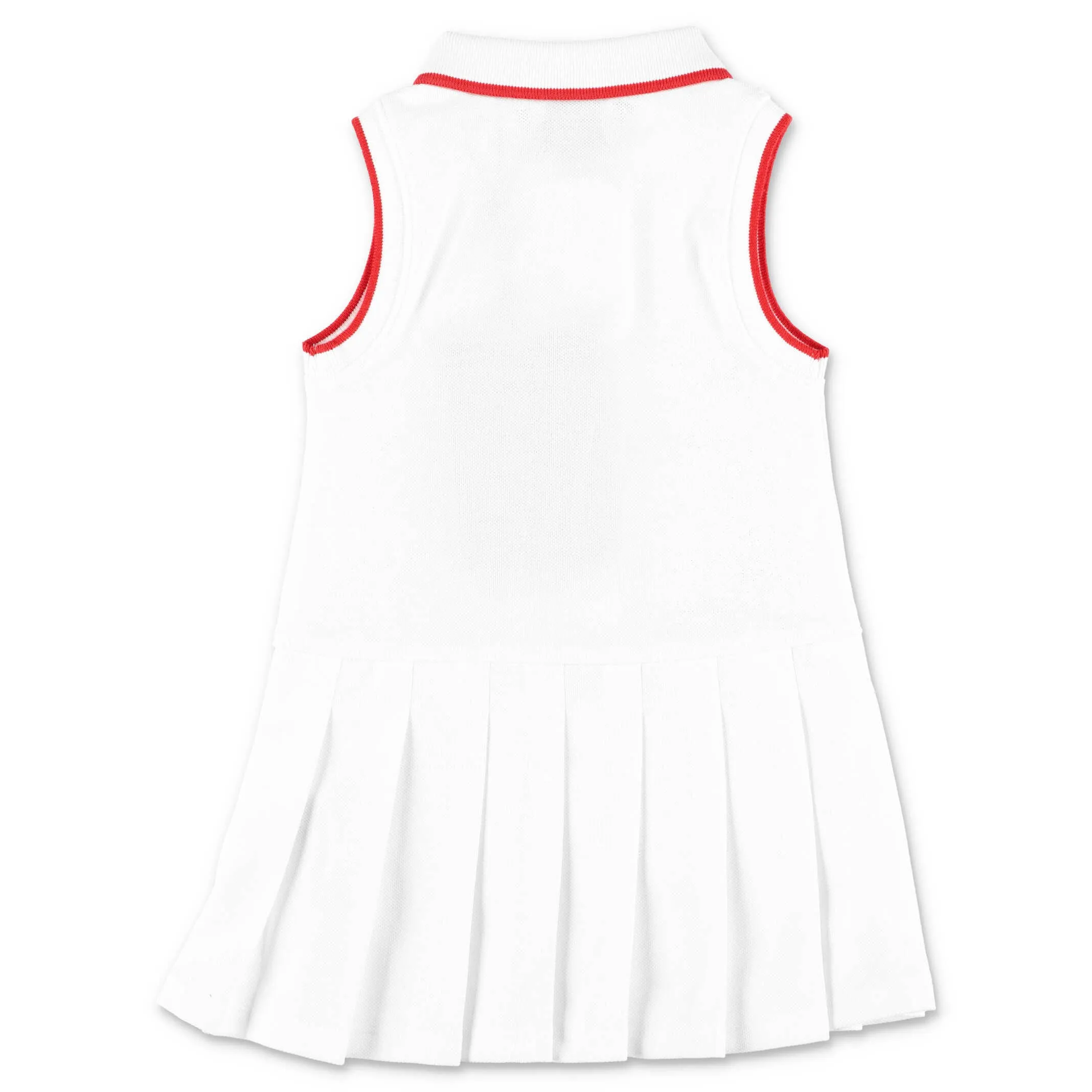 Burberry Kids Icon Stripe Zip-Front Polo Dress