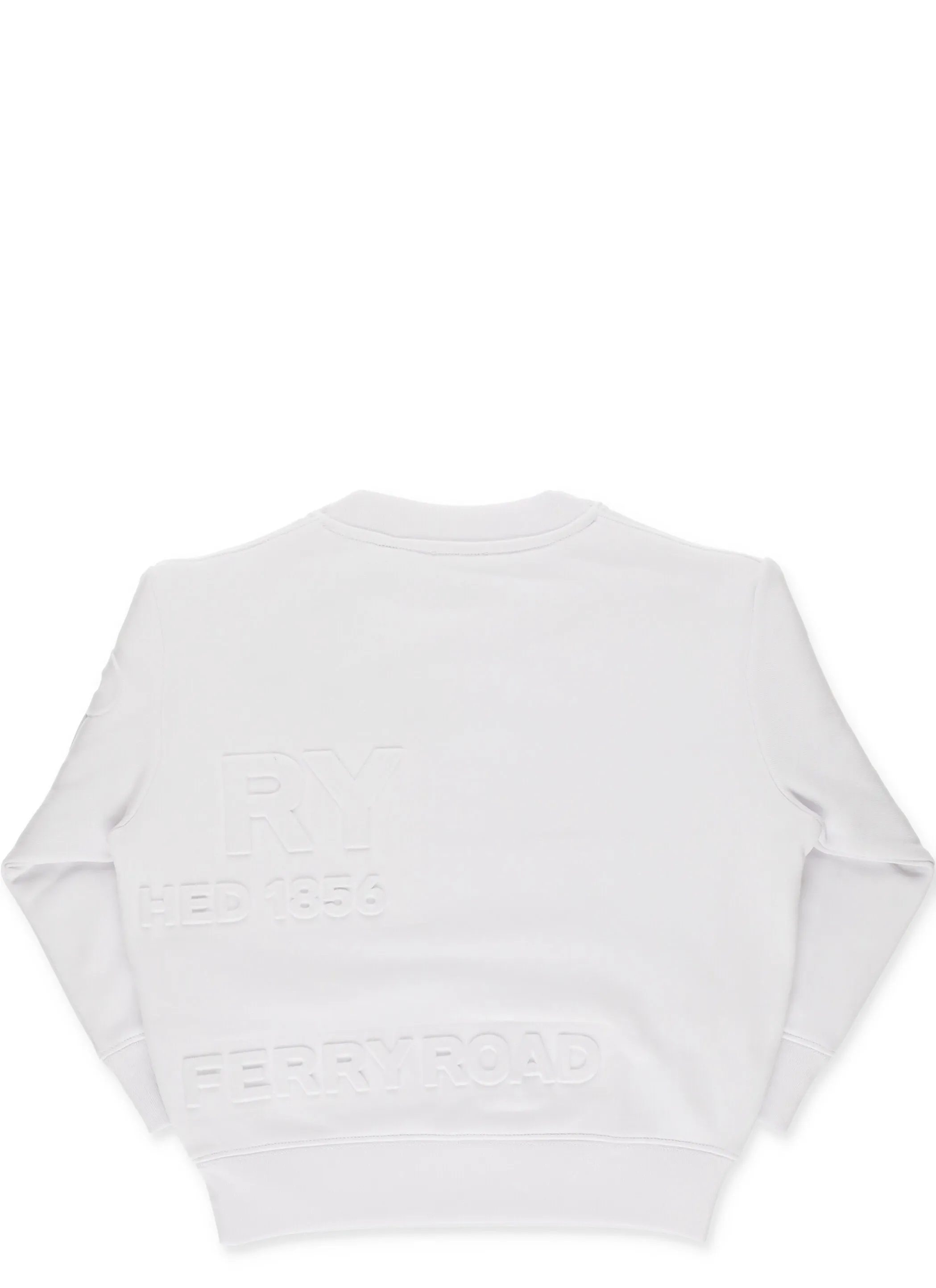 Burberry Kids Logo Embossed Sweatshirt