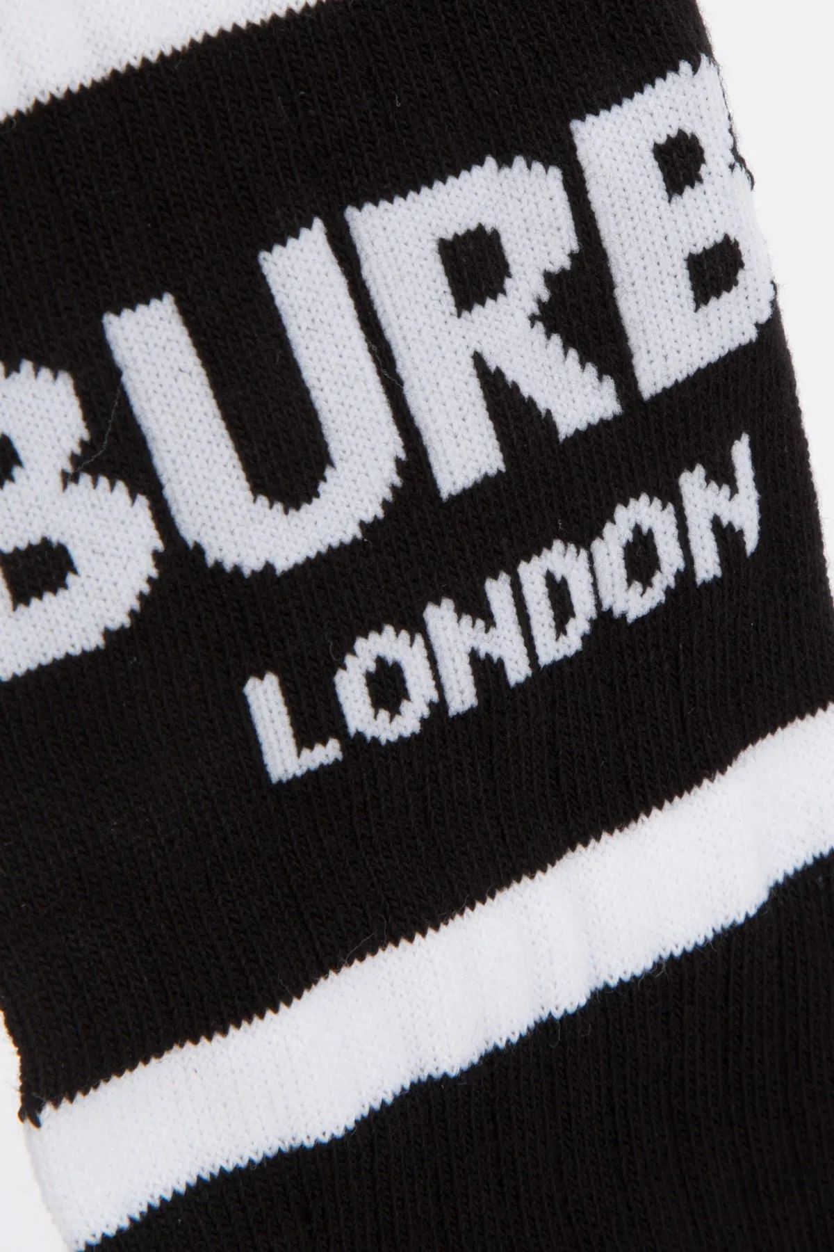 Burberry Kids Logo Intarsia Socks