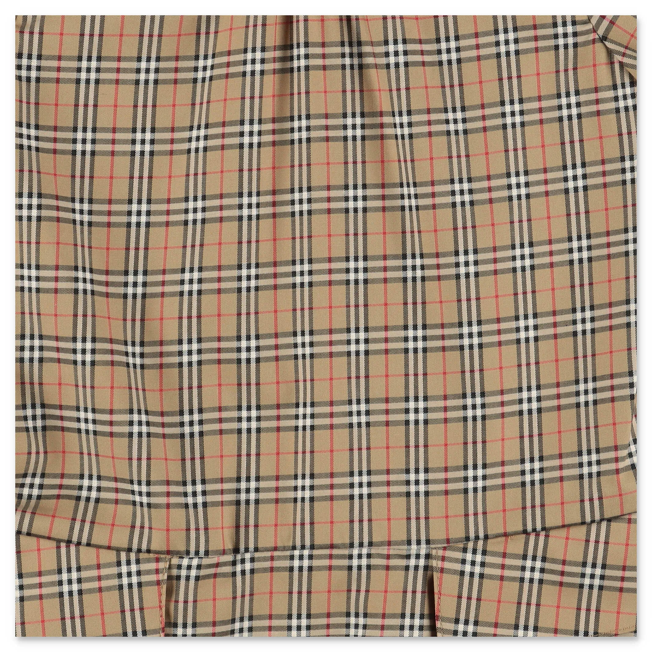 Burberry Kids Logo Print Check Print Dress