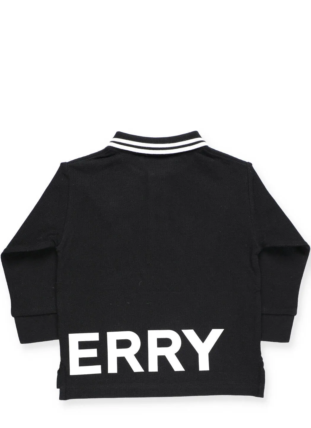 Burberry Kids Logo Print Polo Shirt