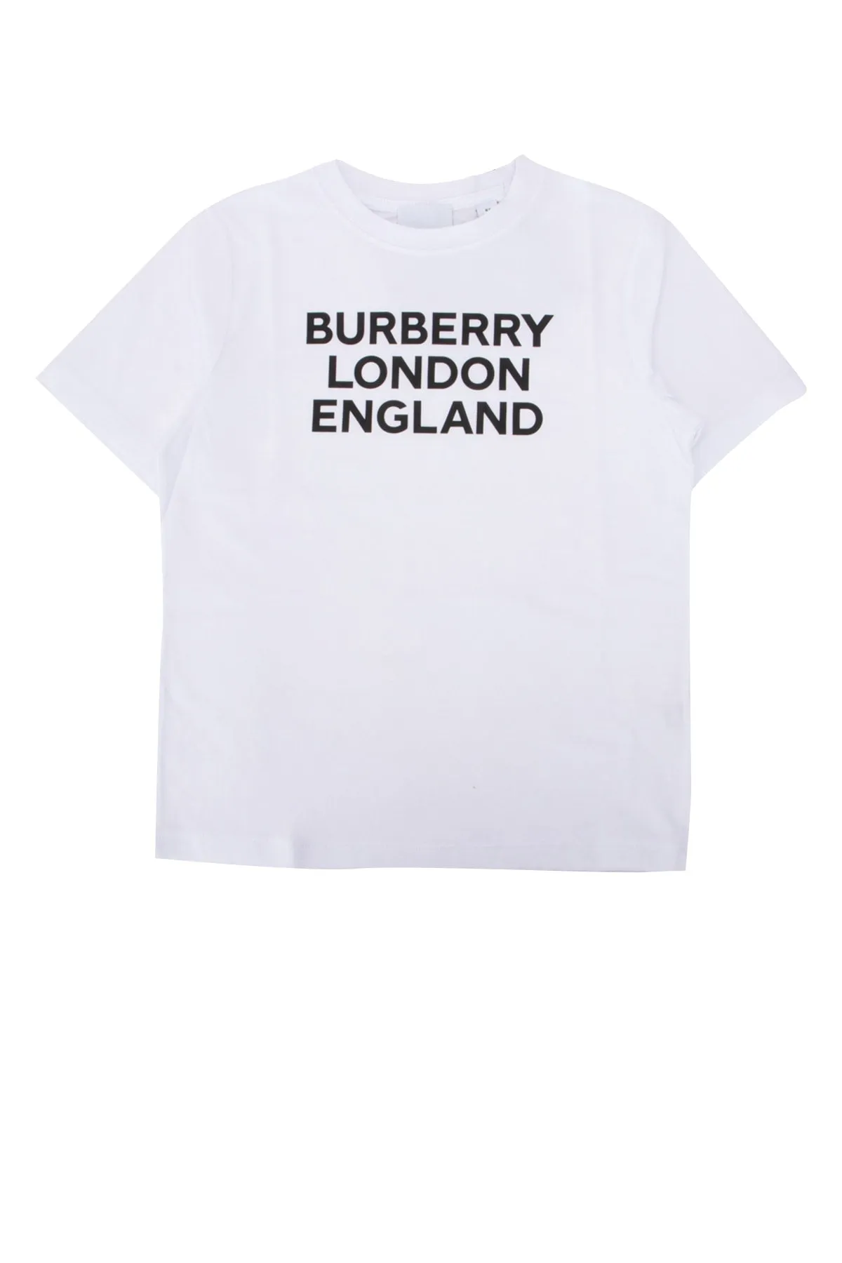 Burberry Kids Logo Printed Crewneck T-Shirt
