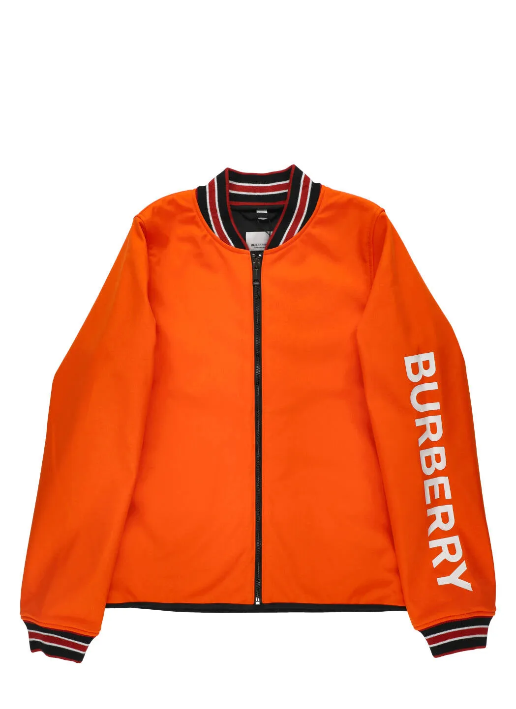 Burberry Kids Logo Printed Hooded Jacket