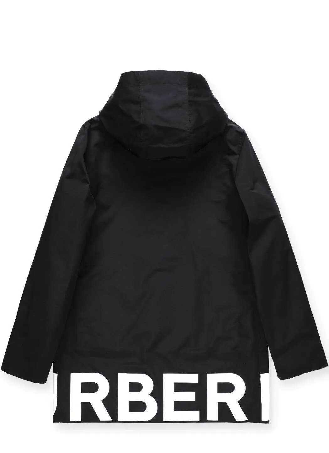 Burberry Kids Logo Printed Hooded Jacket