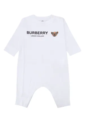 Burberry Kids Logo Printed Onesie