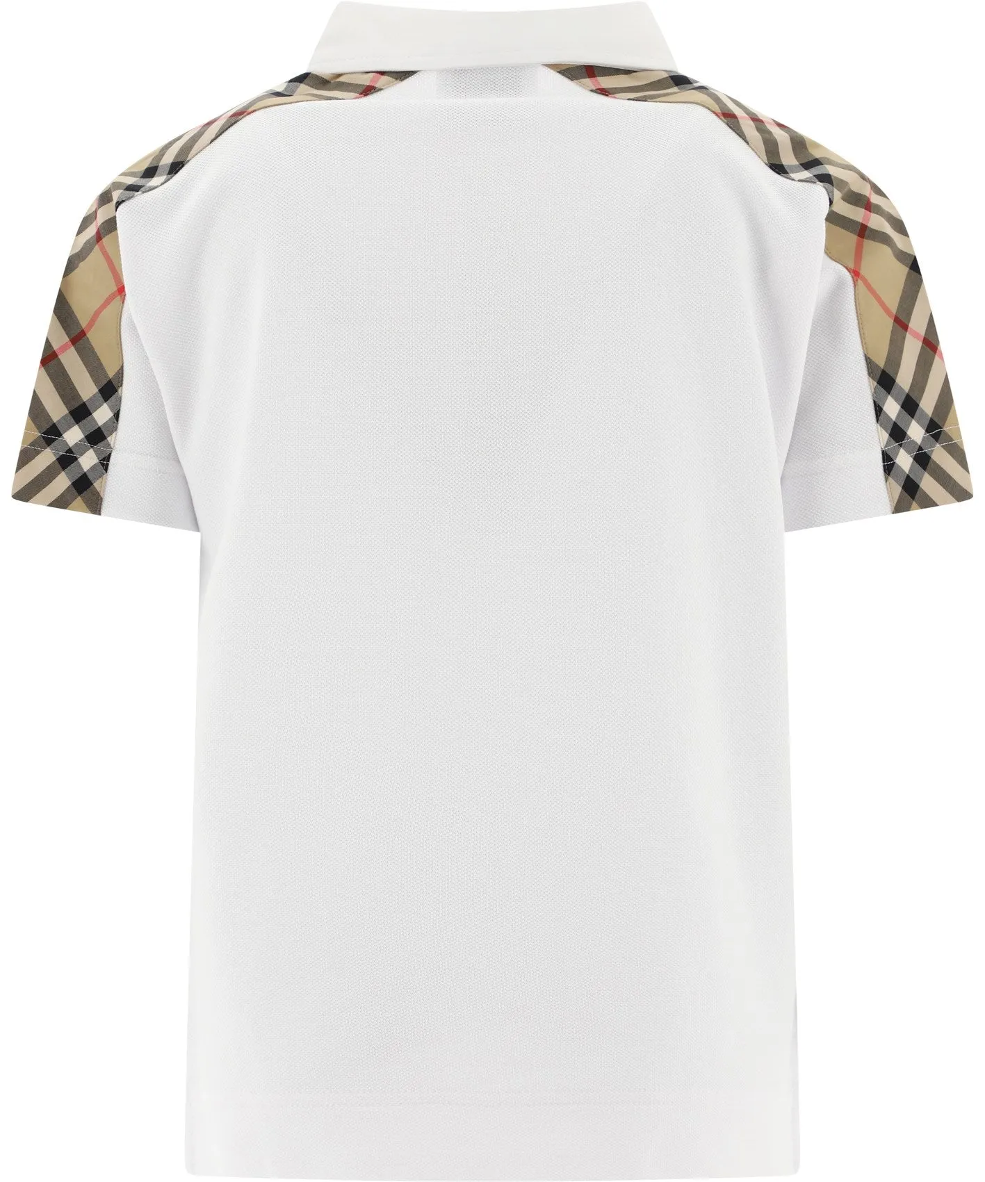 Burberry Kids Logo Printed Pocket Polo Shirt