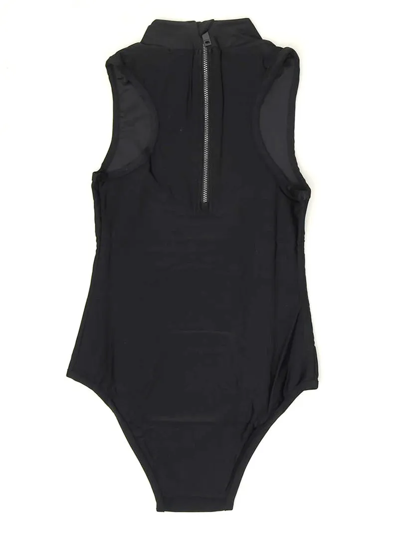 Burberry Kids Logo Printed Swimsuit