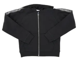 Burberry Kids Logo Printed Zip-Up Hoodie