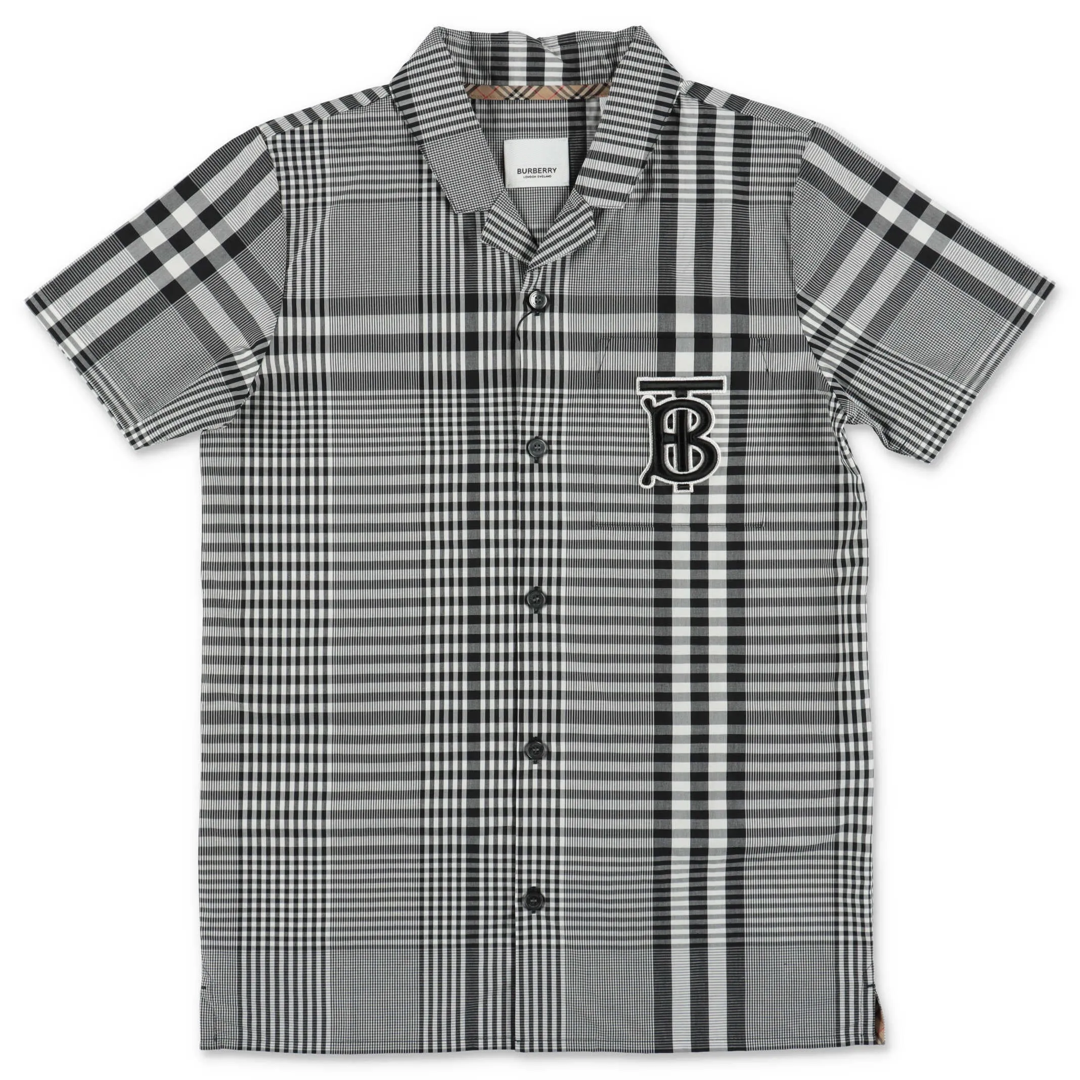 Burberry Kids Monogram Motif Check Shirt