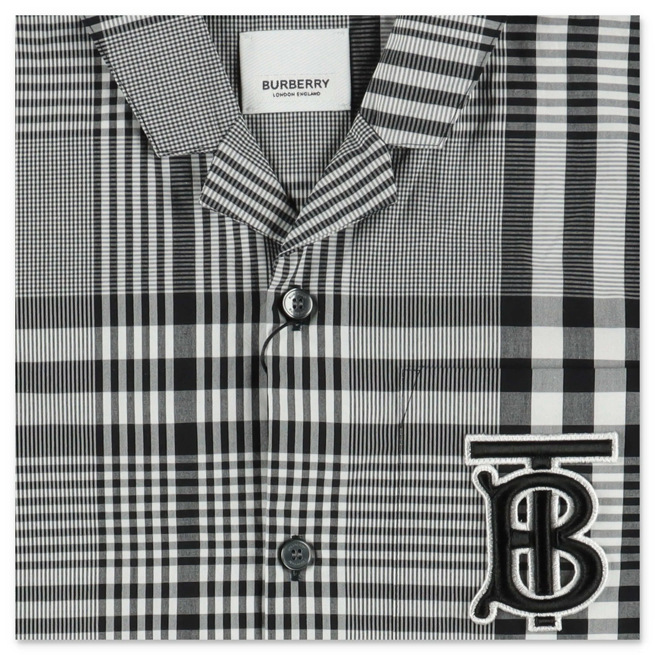 Burberry Kids Monogram Motif Check Shirt