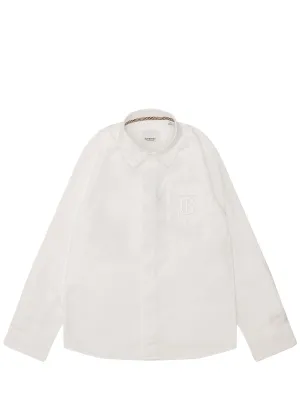 Burberry Kids Monogram Motif Shirt
