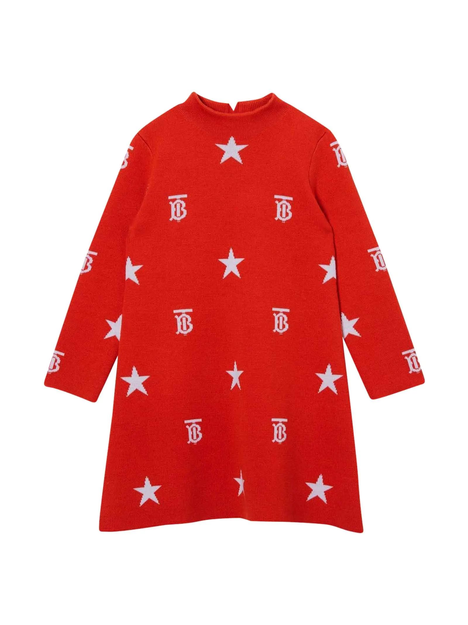 Burberry Kids Monogram Print Dress