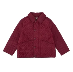 Burberry Kids Monogram Quilted Jacket