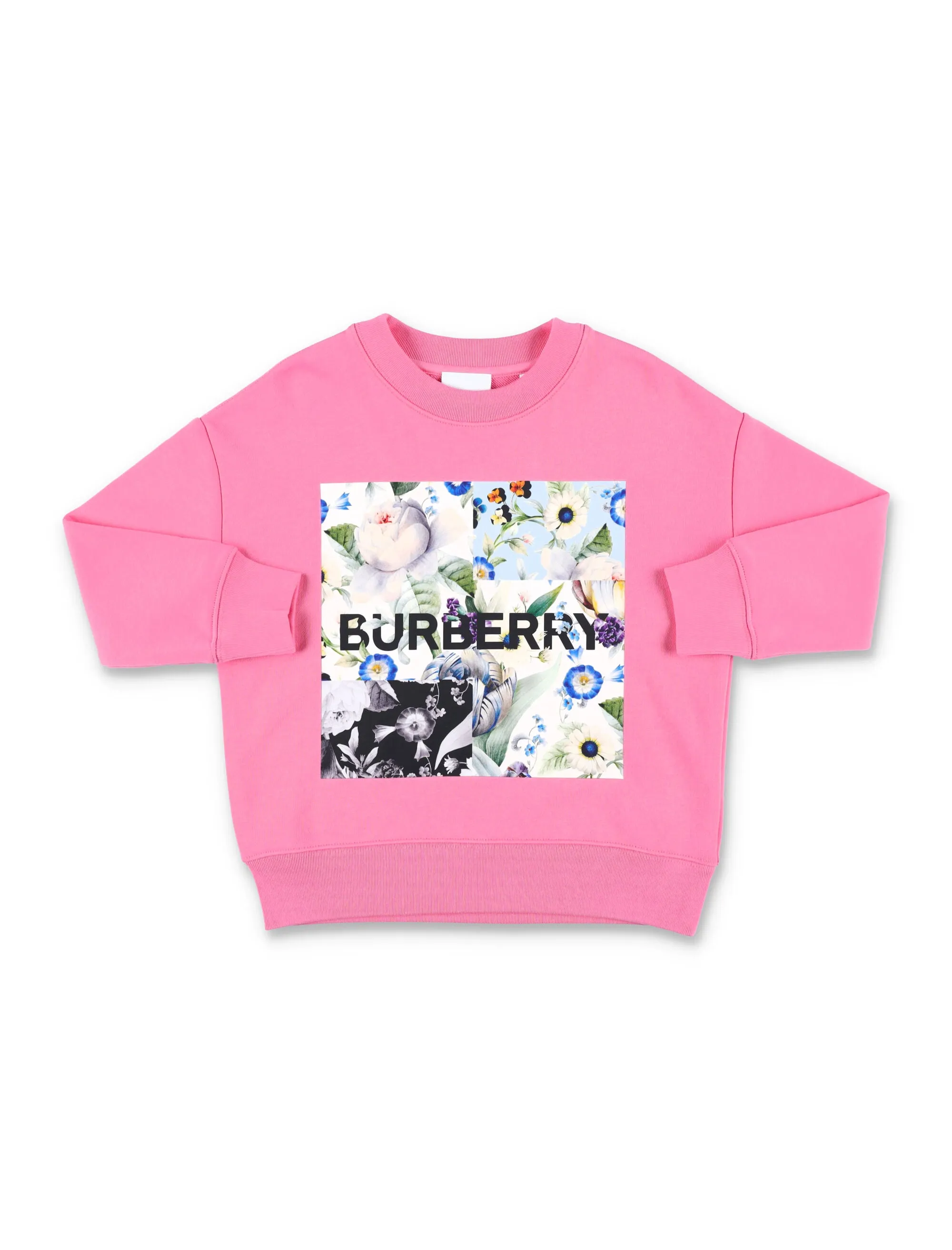 Burberry Kids Montage Print Crewneck Sweatshirt