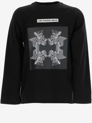 Burberry Kids Montage Print Long-Sleeve Top