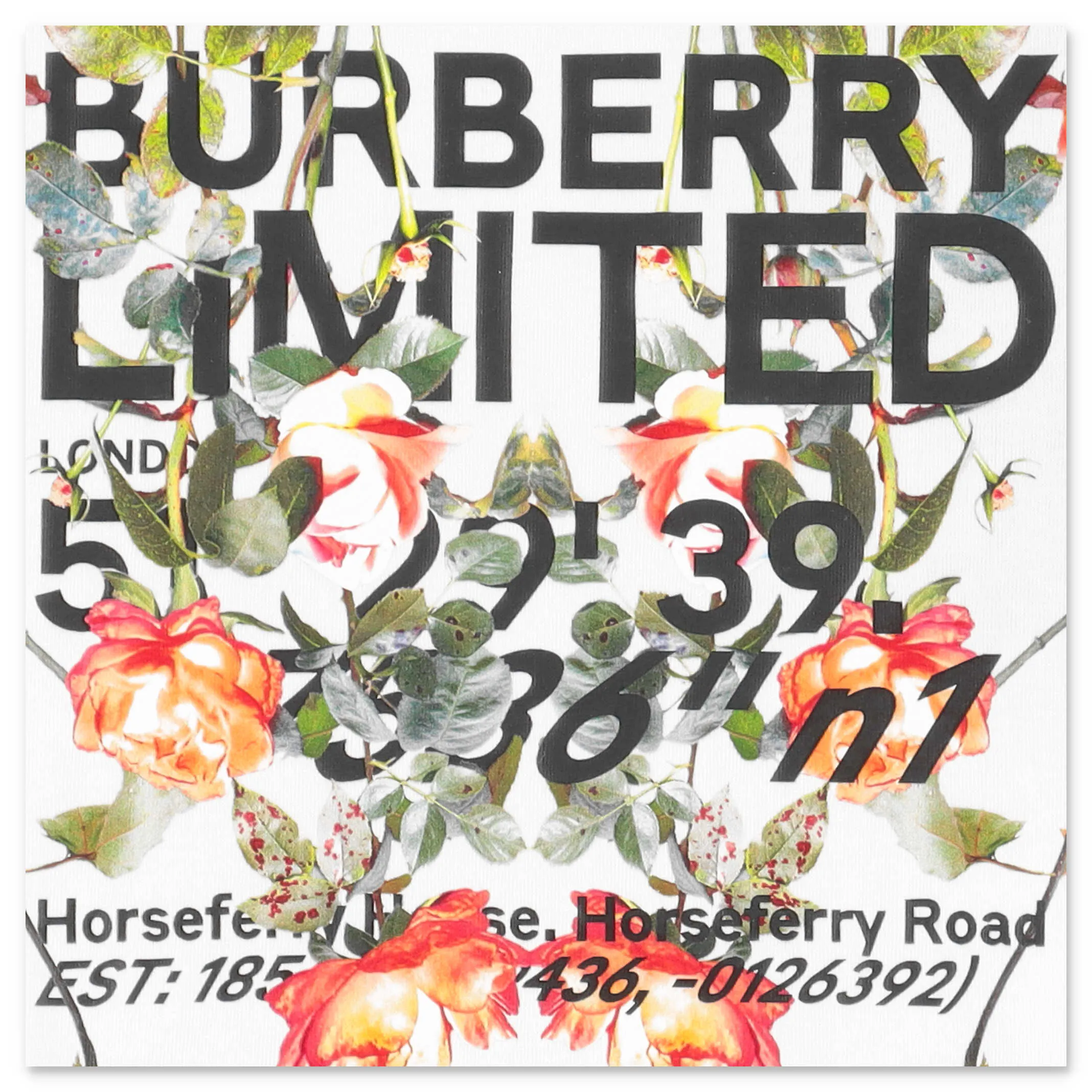 Burberry Kids Montage Print T-Shirt