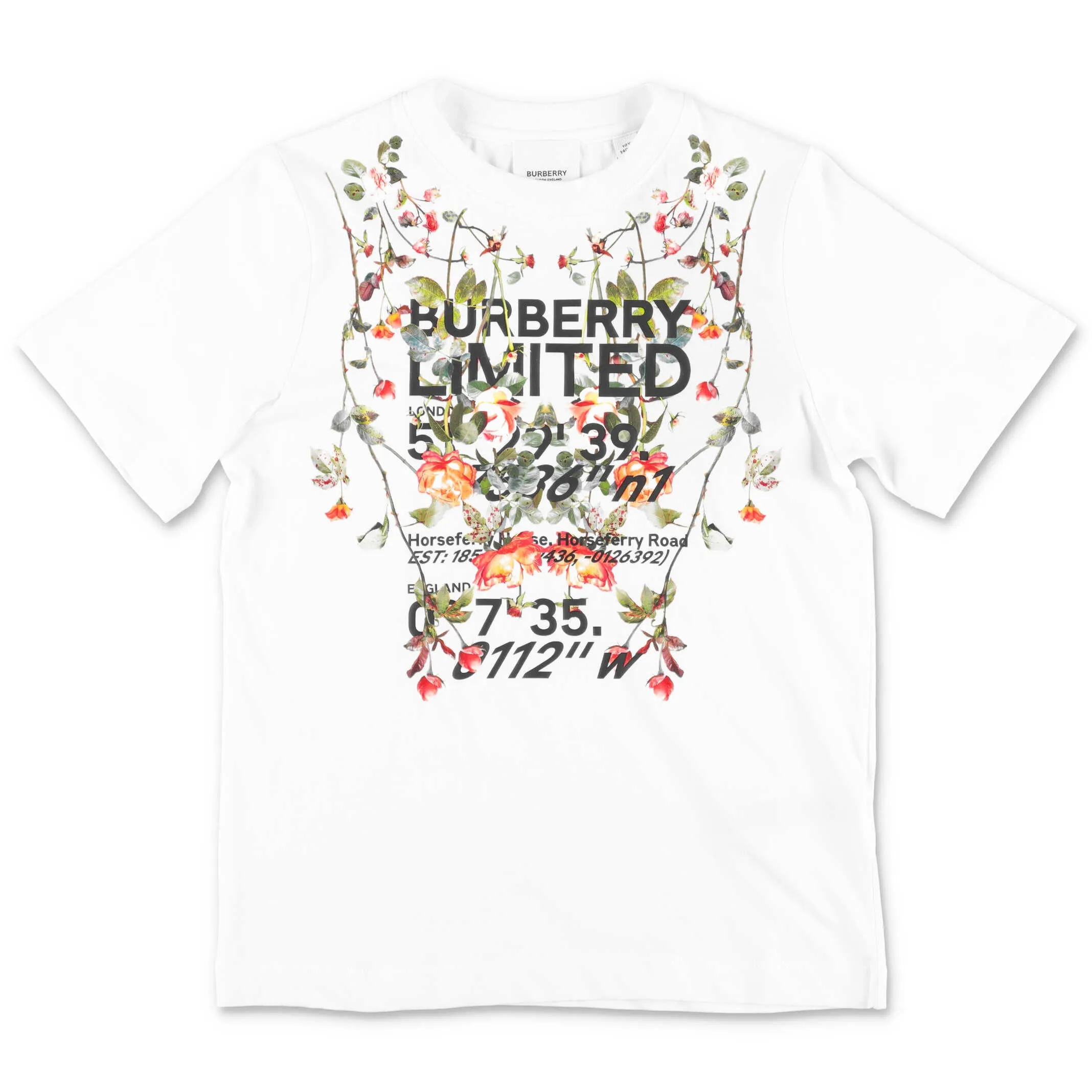Burberry Kids Montage Print T-Shirt