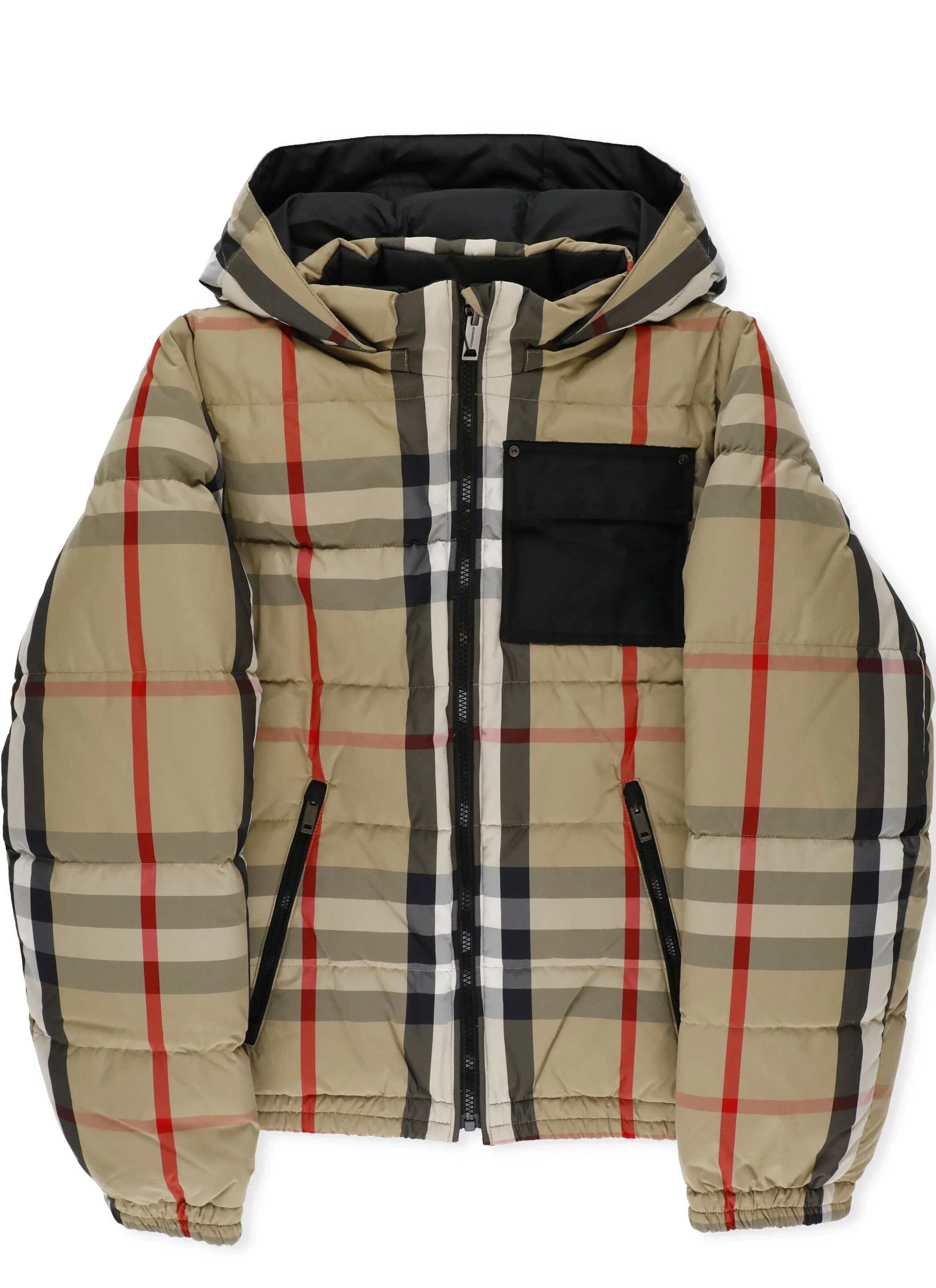 Burberry Kids Reversible Checked Puffer Coat
