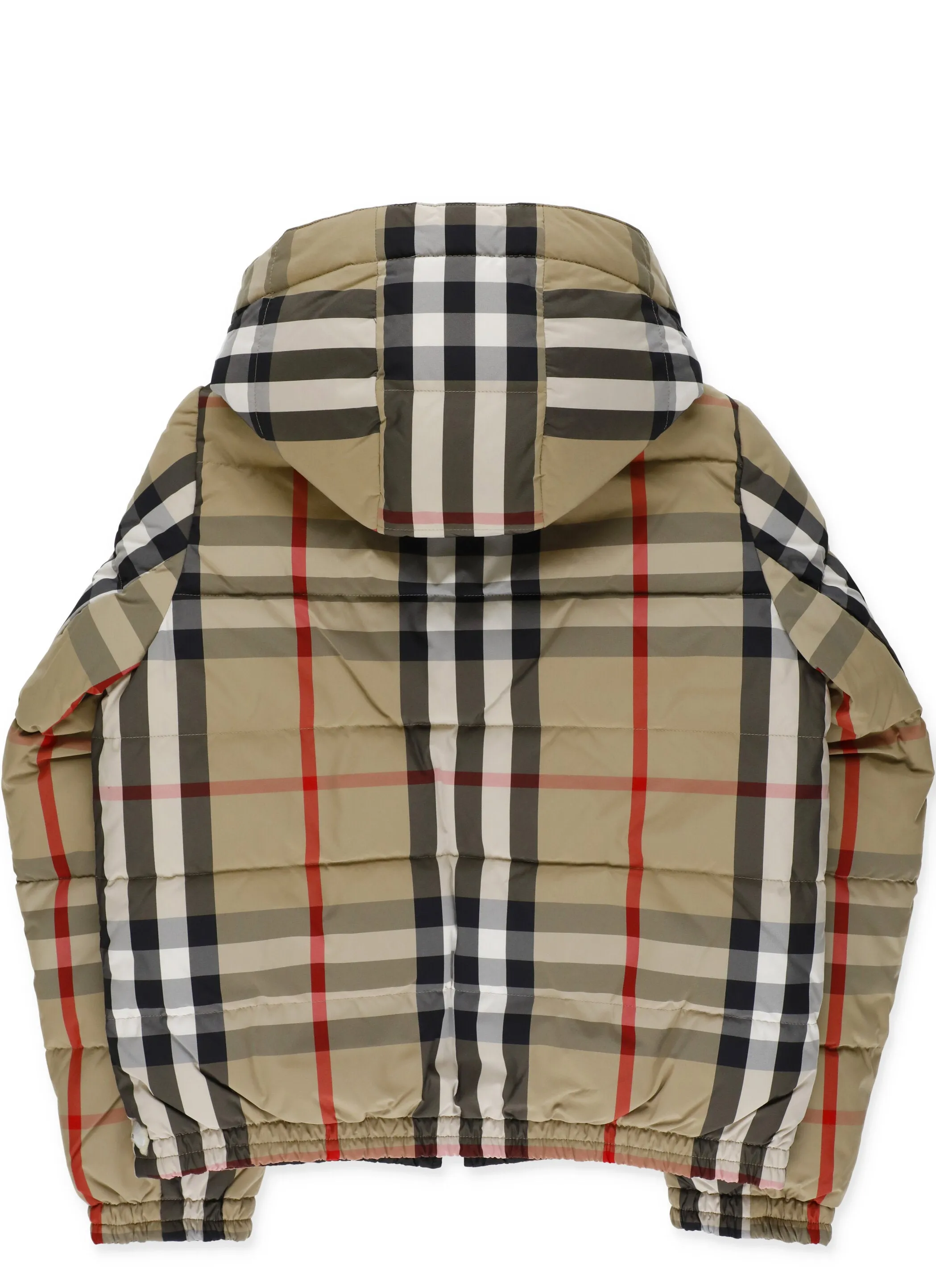 Burberry Kids Reversible Checked Puffer Coat